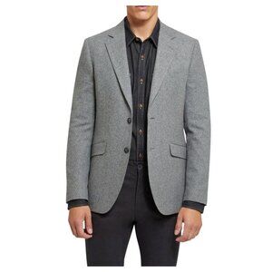 Oxford Woolrich Collection Blake Wool Blend‎ Blazer Grey